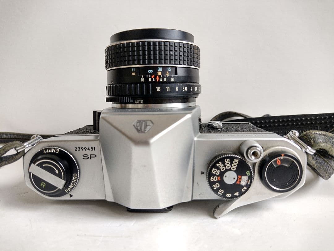 142【匿名配送】 ペンタックス SP 一眼レフ フィルムカメラ 露出計OK