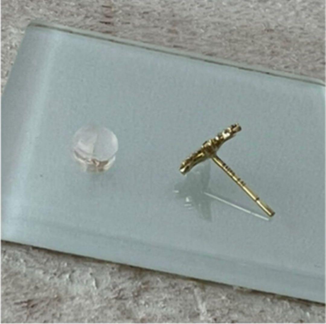 ペコ　K18YG 蜂　ミツバ　ピアス　片耳用