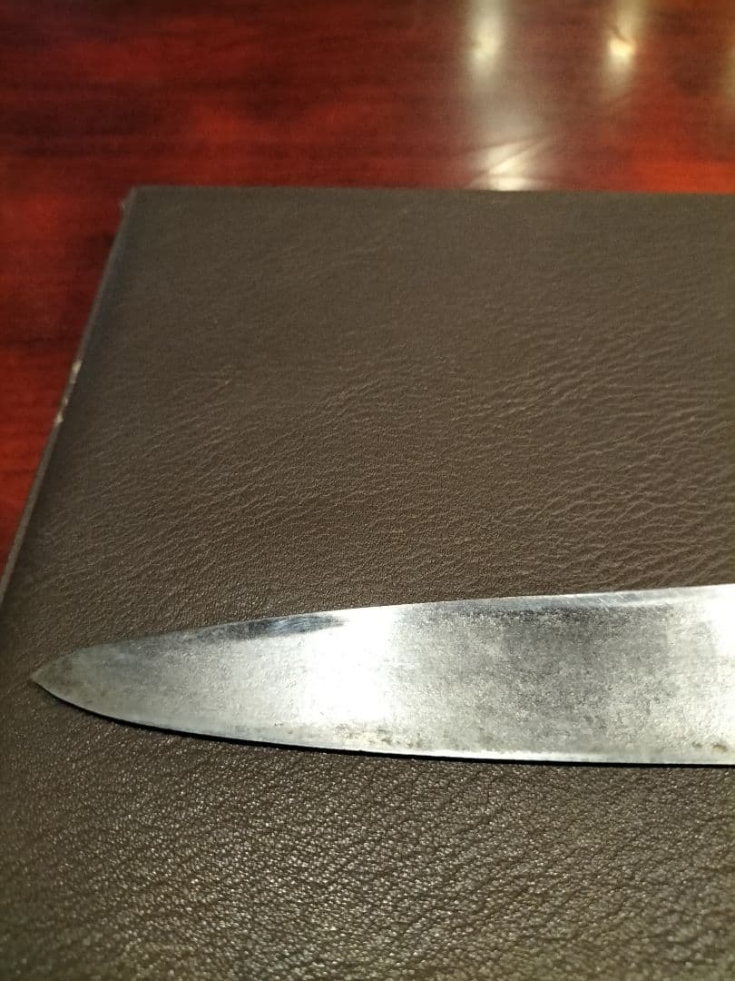 18万円正本総本店純日本鋼 本焼き包丁尺一　白一鋼本焼