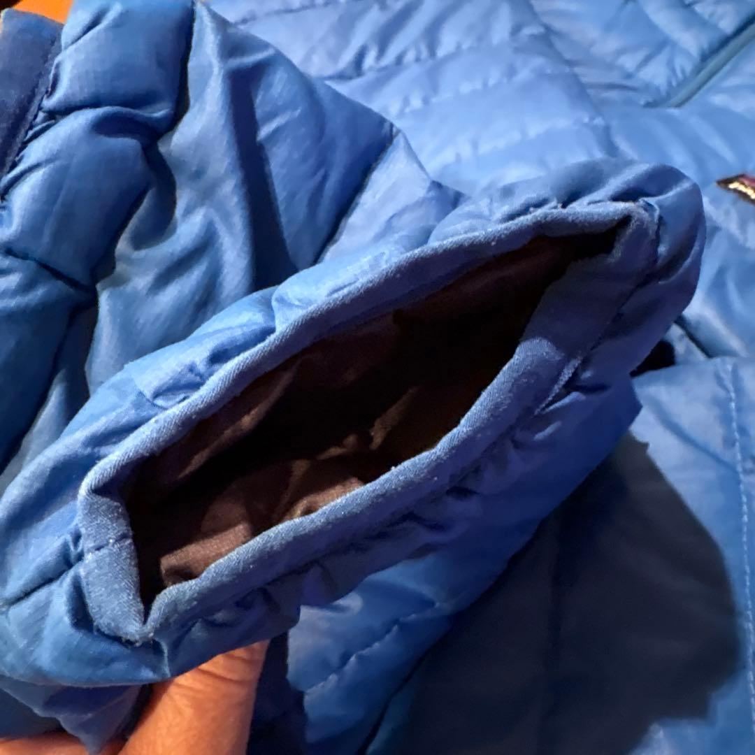 美品 patagonia パタゴニア ダウンセーター サイズS ブルー 青