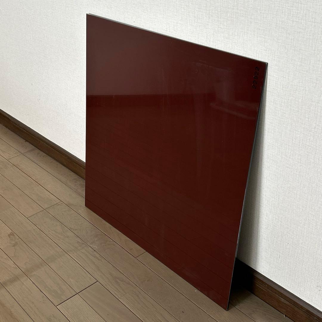 TOTO 耐食鏡　壁掛け鏡　化粧鏡　鏡　ミラー　角形　レトロ　70×70cm