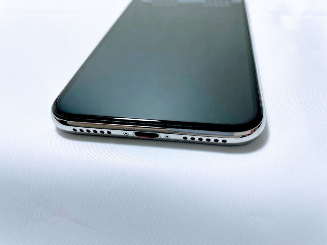 【値下げ】iPhoneX本体 64GB シルバー