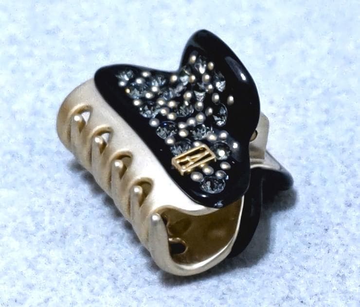 ALEXANDRE DE PARIS　キラキラ　ヘアクリップ　38586