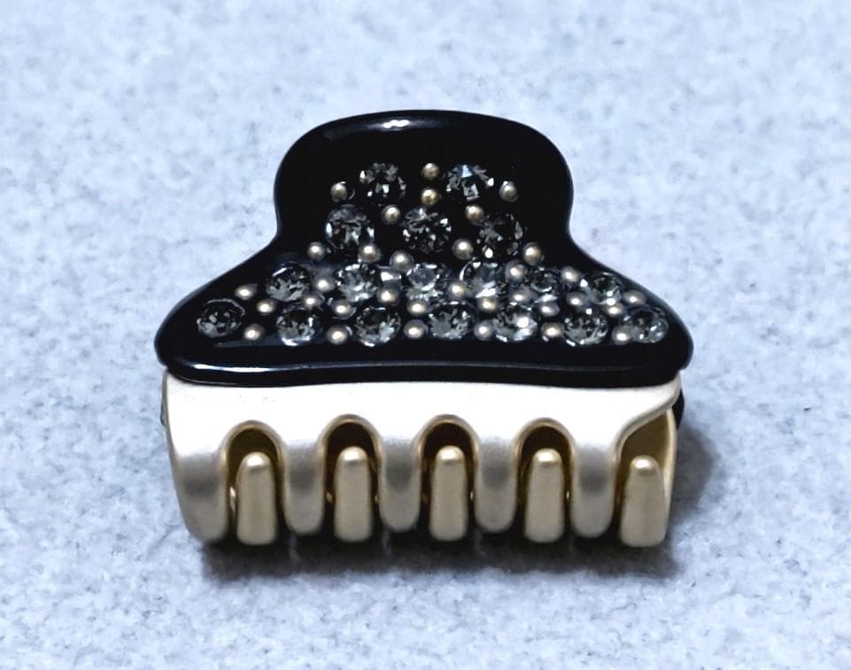 ALEXANDRE DE PARIS　キラキラ　ヘアクリップ　38586