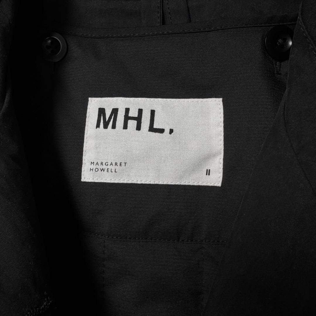 【新品タグ付き】マーガレットハウエル　長袖中綿ライナー付きモッズコート2黒