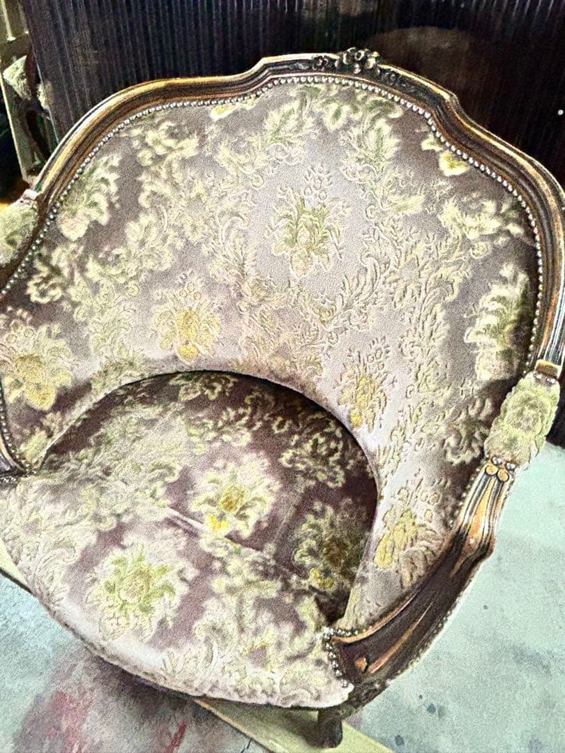 N2270 ドマーニ ルイXV 1人掛けソファ シングルソファ