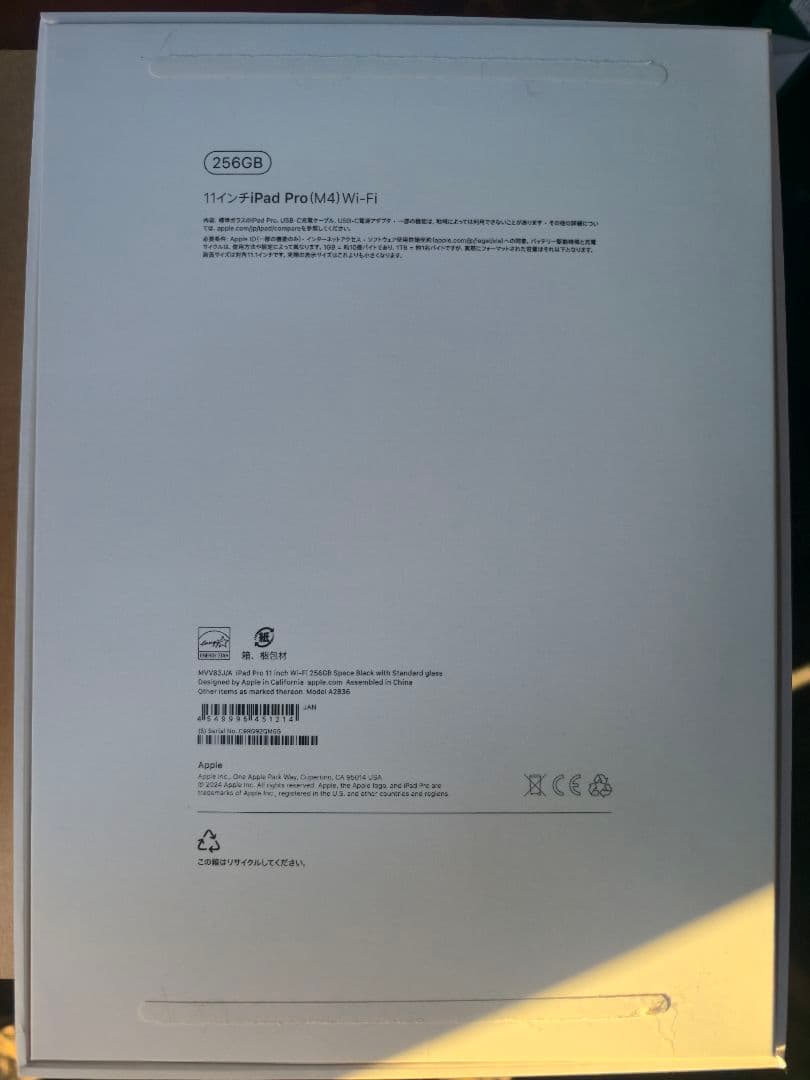 iPad Pro 11 第5世代 256GB