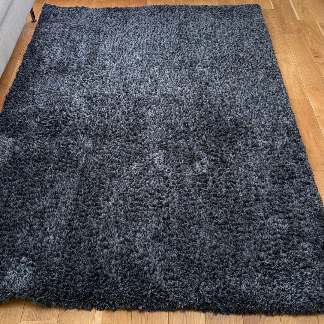 アクタスラグ　ACTUSラグ　アクタス　ラグ　ネイビーラグ　絨毯　プレーベル