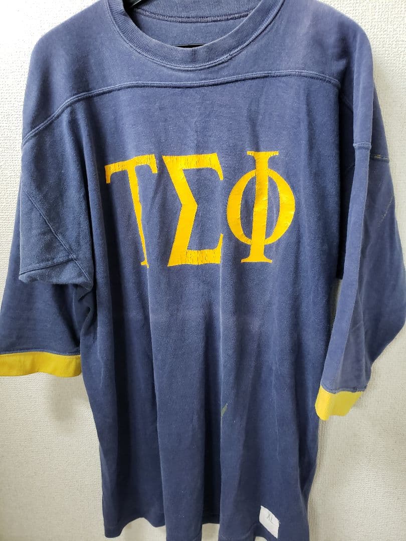 ヴィンテージ　フットボール　tシャツ　雰囲気系　XL