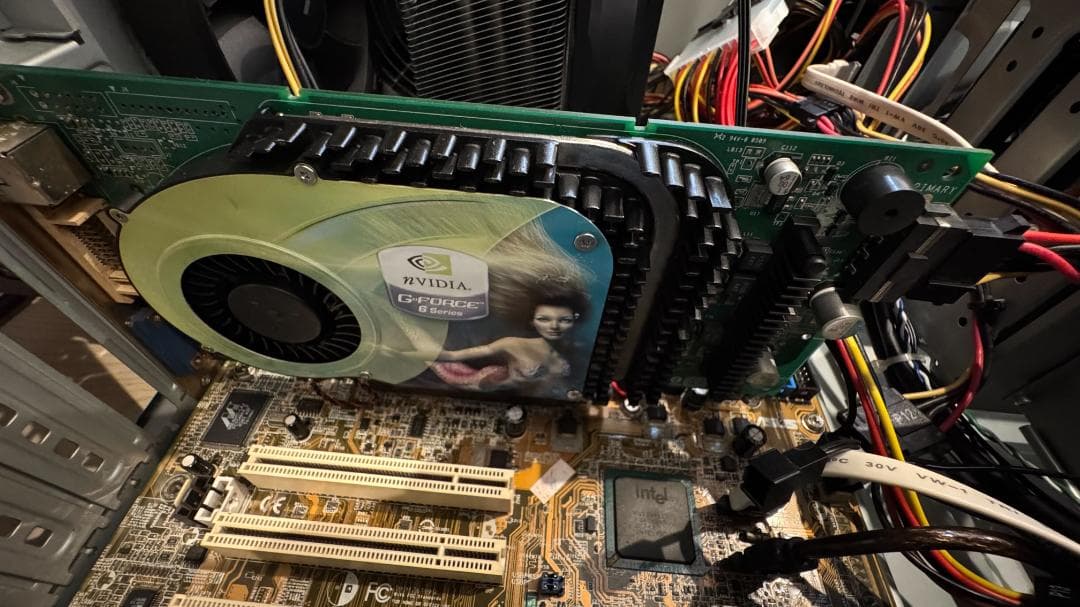 【完動良品】Geforce 6800 GT AGP グラボ