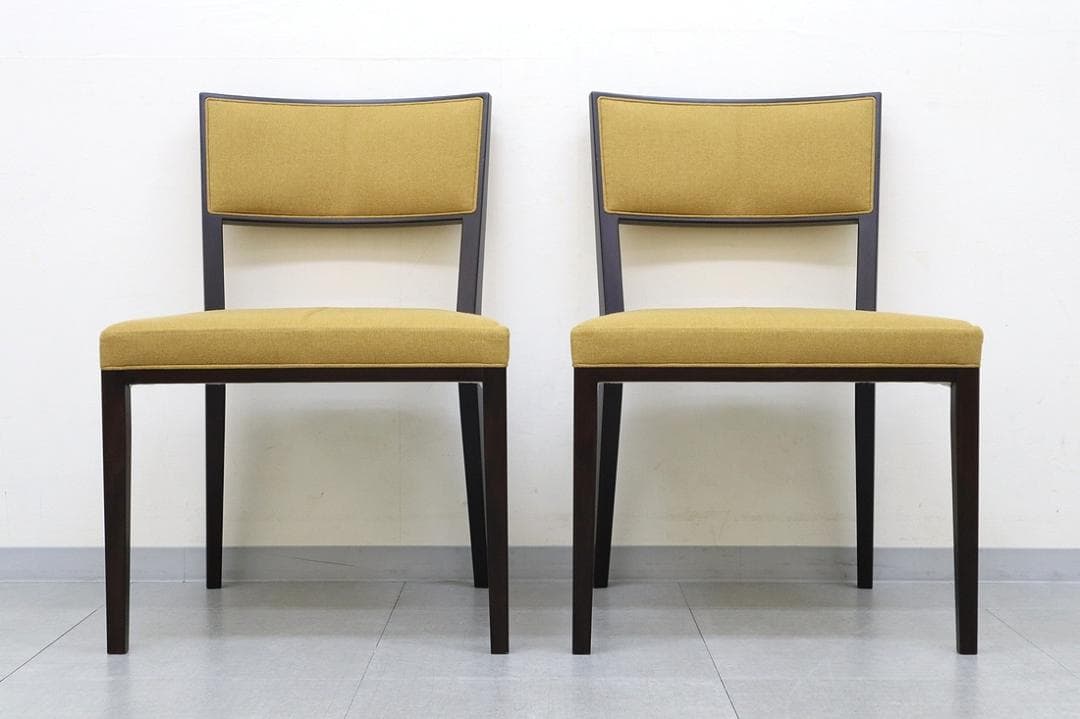 A②2脚セット 美品 TIME&STYLE ダイニングチェア 椅子 旭川家具