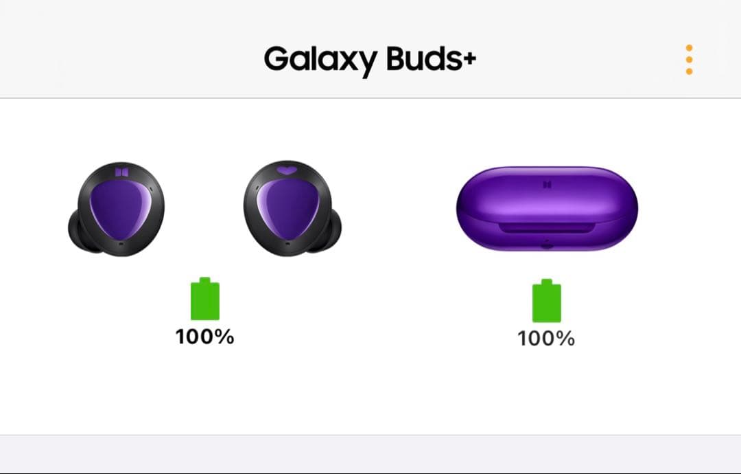 Galaxy Buds+ BTS Edition 箱・付属品有り