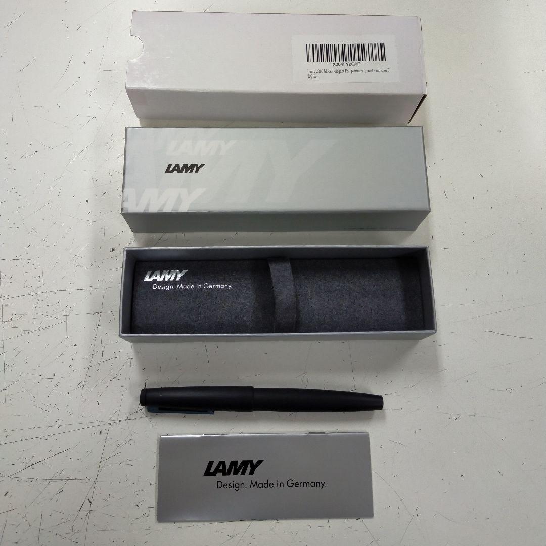 大特価！！！【新品】LAMY ラミー 2000 万年筆 L01 F（細字）