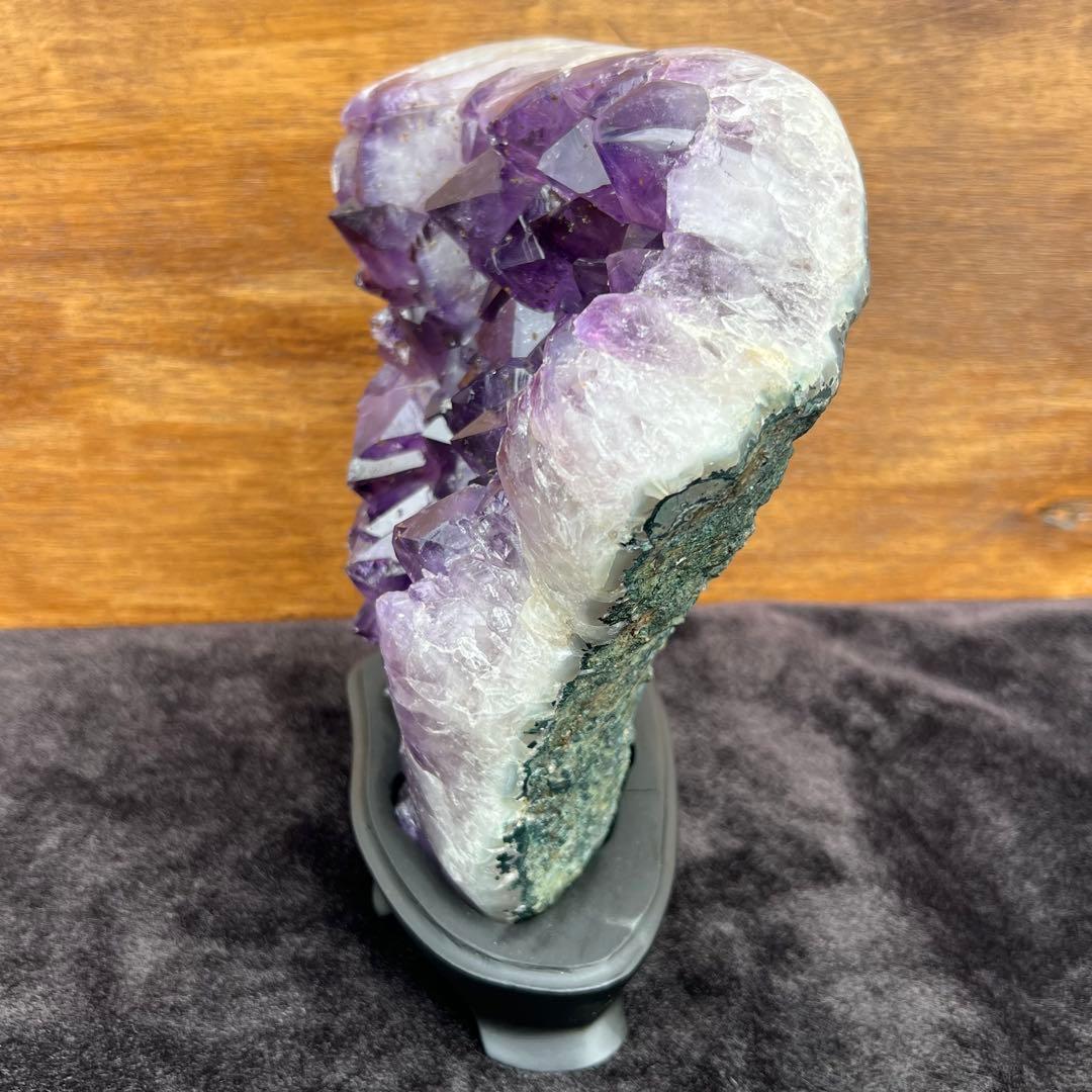 ✳️✨特大の美紫ハイパワー✨レインボー入 アメジストクラスター 天然石