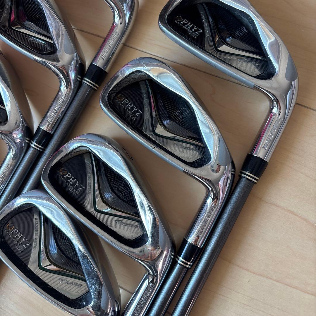 ブリヂストン BRIDGESTONE ファイズ PHYZ アイアンセット 8本