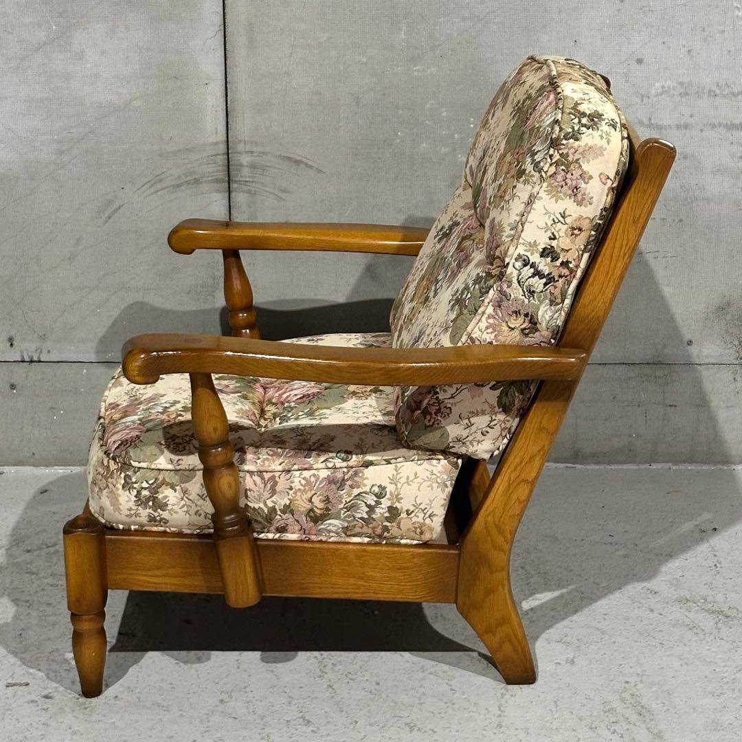 ✦80s✦ コスガ家具 KOSUGA 1Pソファ アームチェア｜昭和 ゴブラン織