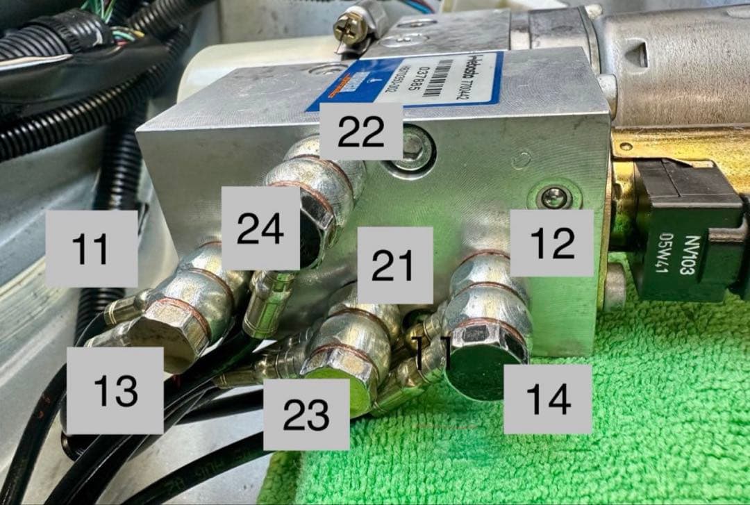 コペン l880k アクティブトップ油圧ポンプユニットオーバーホールセット