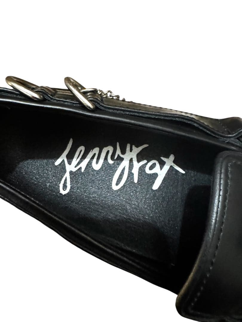 JENNY FAX grounds Bad Bear Moon ローファー 38