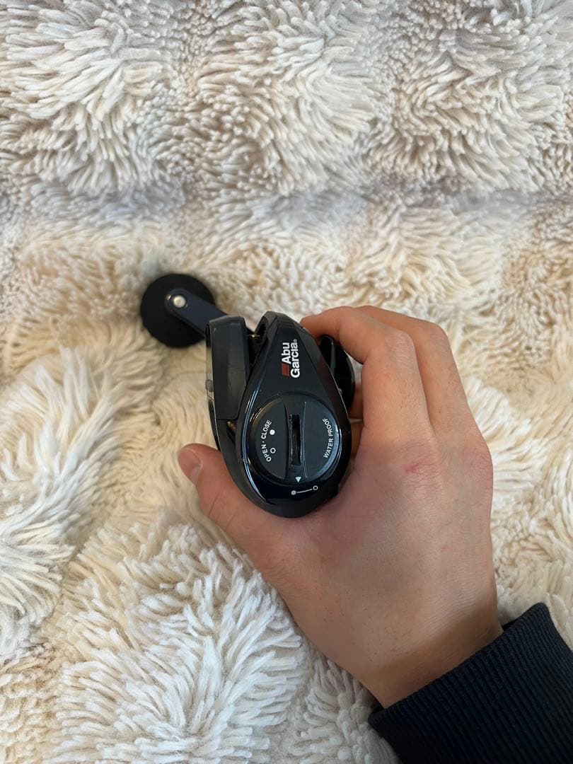 左巻き　カウンター付きリールセット【紅牙 ICS 103 MAX DLC】