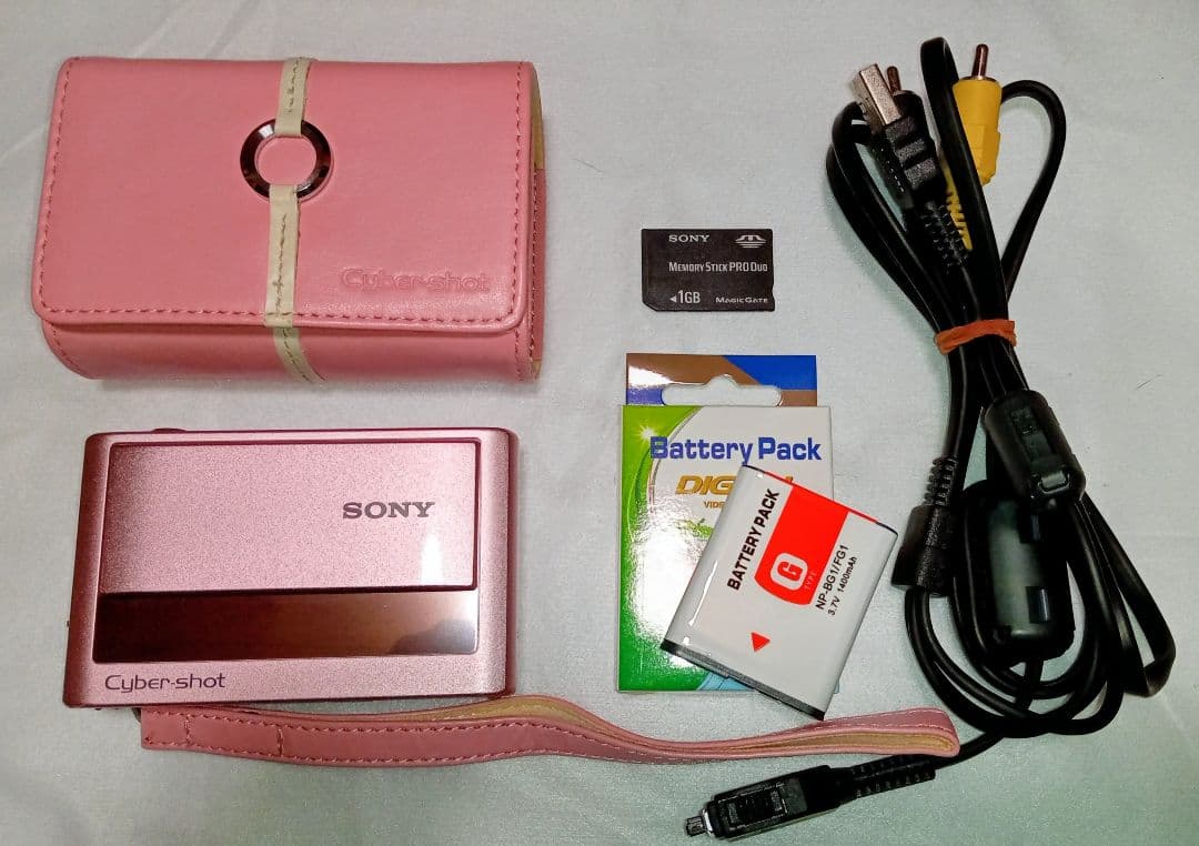 SONY Cyber-shot DSC-T20 バッテリー　記録メディア付属