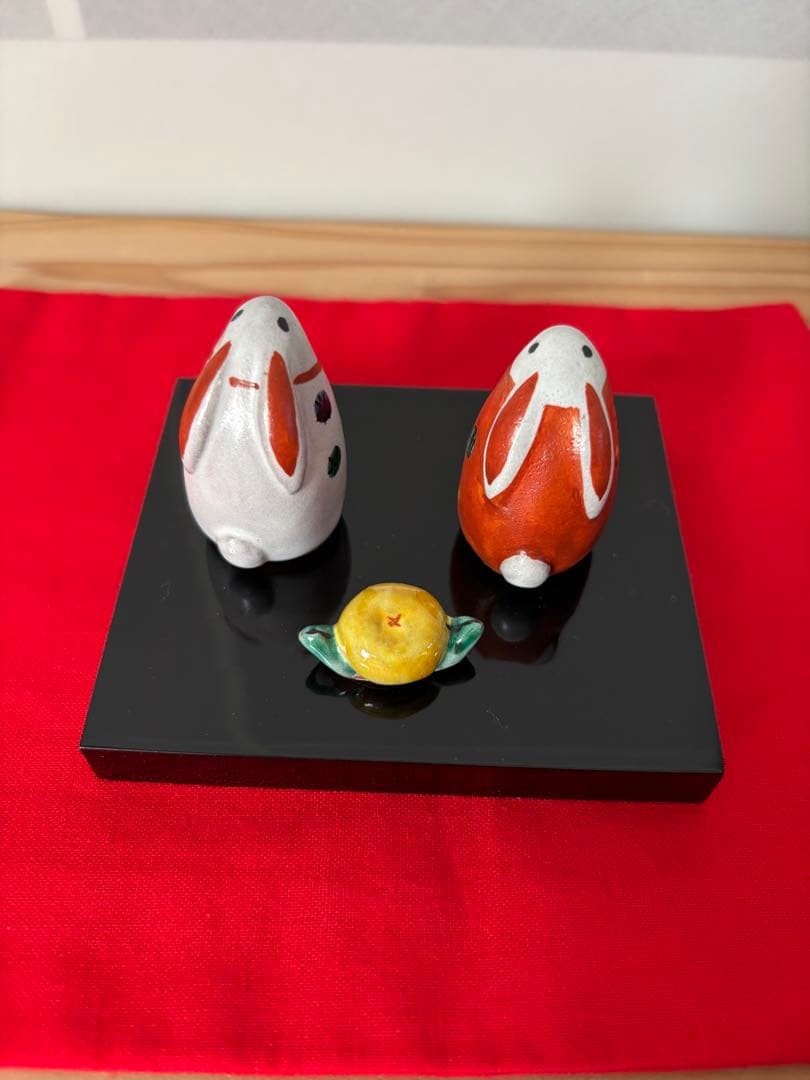 お雛様　うさぎ雛　お内裏さまと三人官女