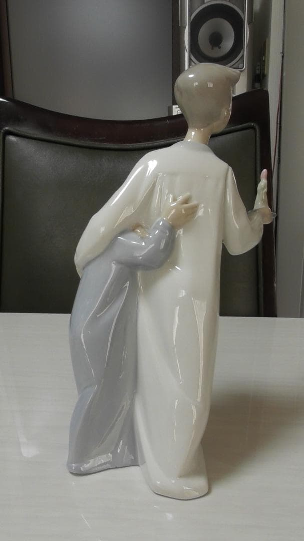 LLADRO　リヤドロ　【こわいよ　夜中の案内】2　置物　リアドロ　Ｌ458