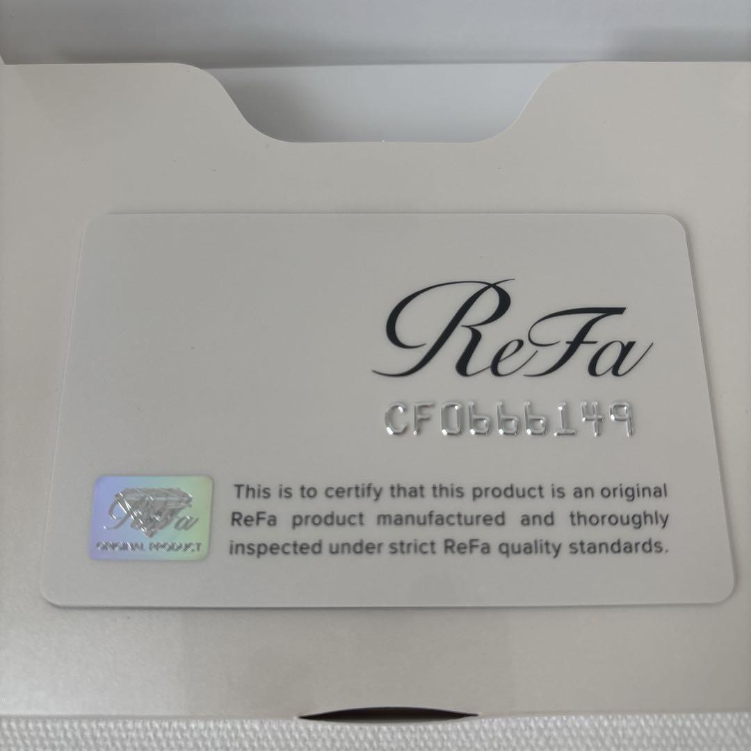 ほぼ未使用 ReFa カラットフェイス RF-CF1842B 美顔ローラー