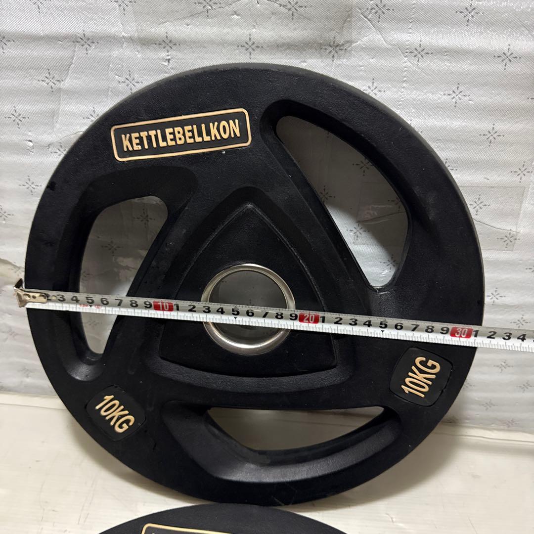 KETTLEBELLKON オリンピックプレート10KGx2枚