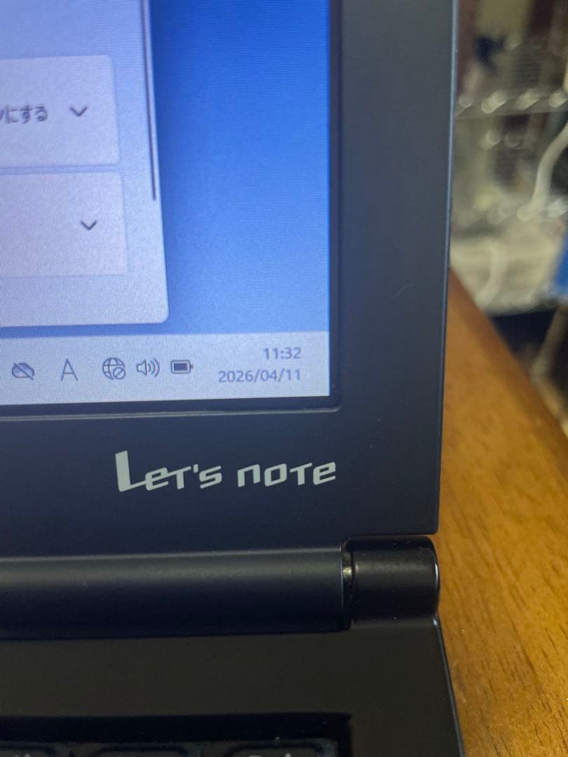 電源投入回数、使用時間少なめPanasonic CF-SX3￼