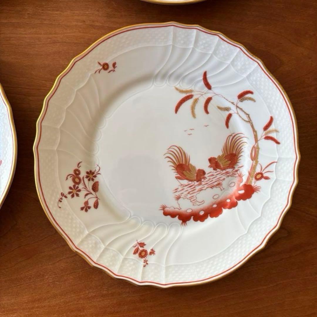 リチャードジノリ　コックドール　プレート4枚セット