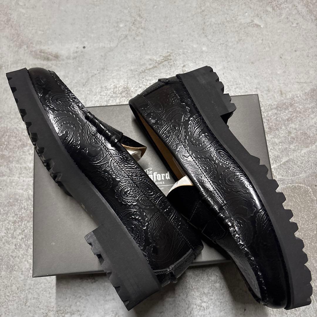 THE KENFORD FINESHOES ペイズリーローファー タンクソール