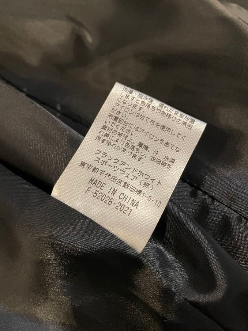 【ほぼ新品】Black&White ゴルフ ジャケット 黒 Lサイズ