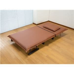 省スペース3WAYソファベッド ワイド ヘーゼルブラウン【組立式】