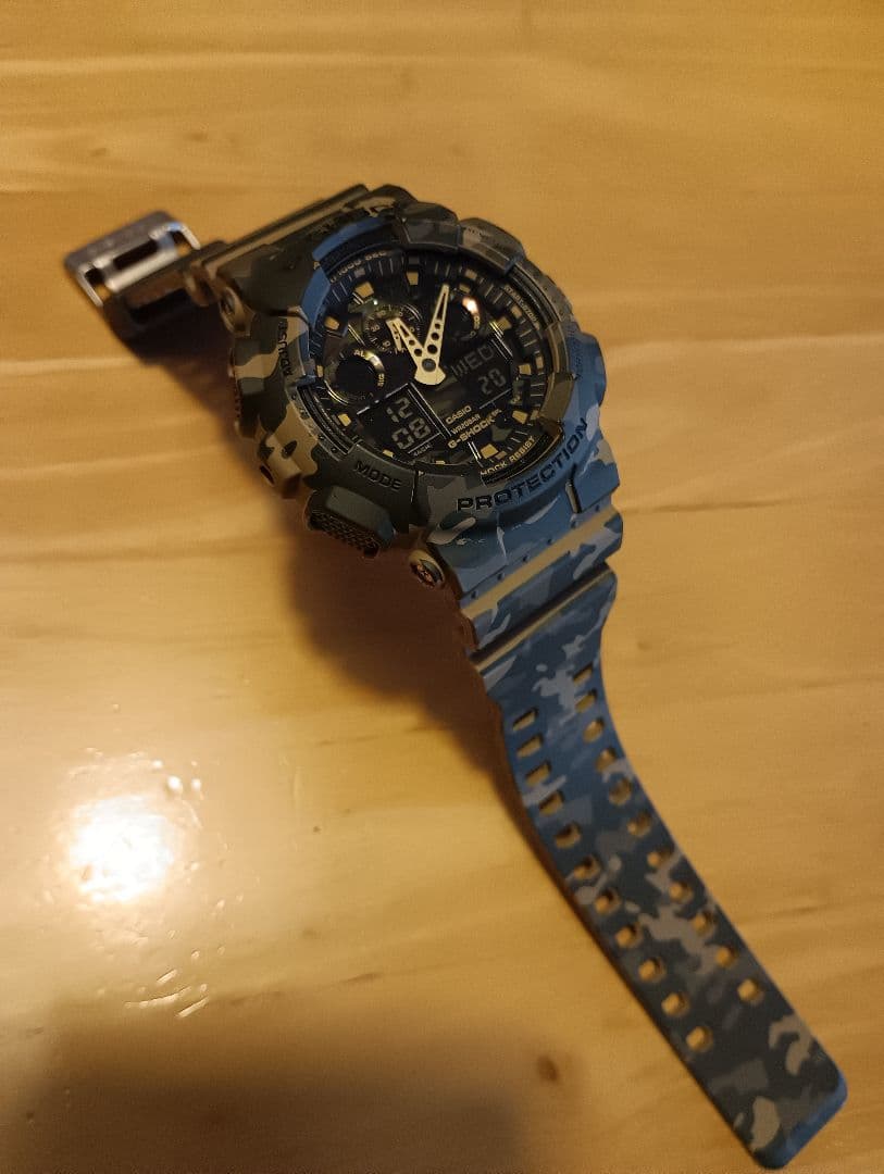G-SHOCK 電池新品 GA-100CM 迷彩 Gショック　アーミー