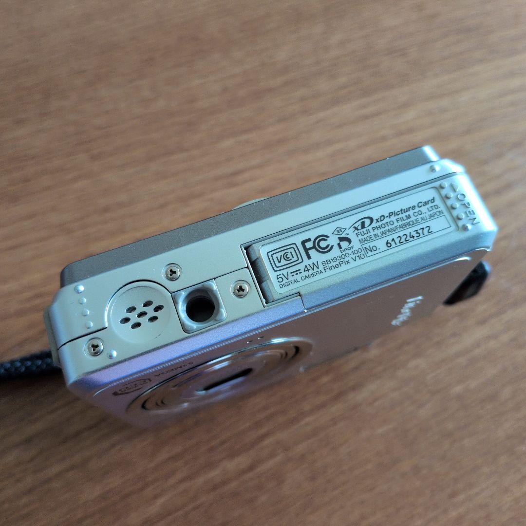 動作確認済 富士フイルム FinePix V10 コンパクトデジタルカメラ