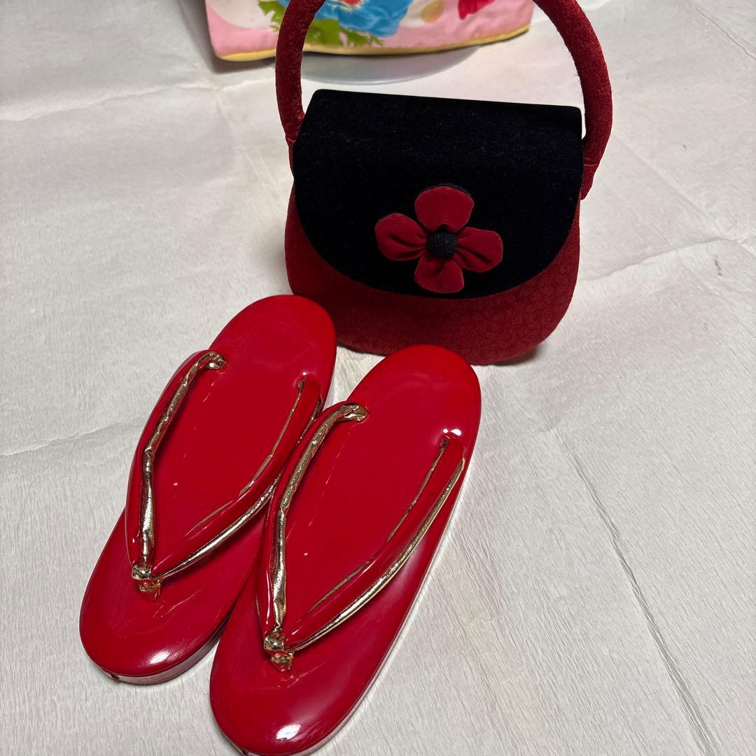 七五三　着物セット　7歳　ハーフ成人式　ブランド　ハッカキッズ　ピンク色　水色