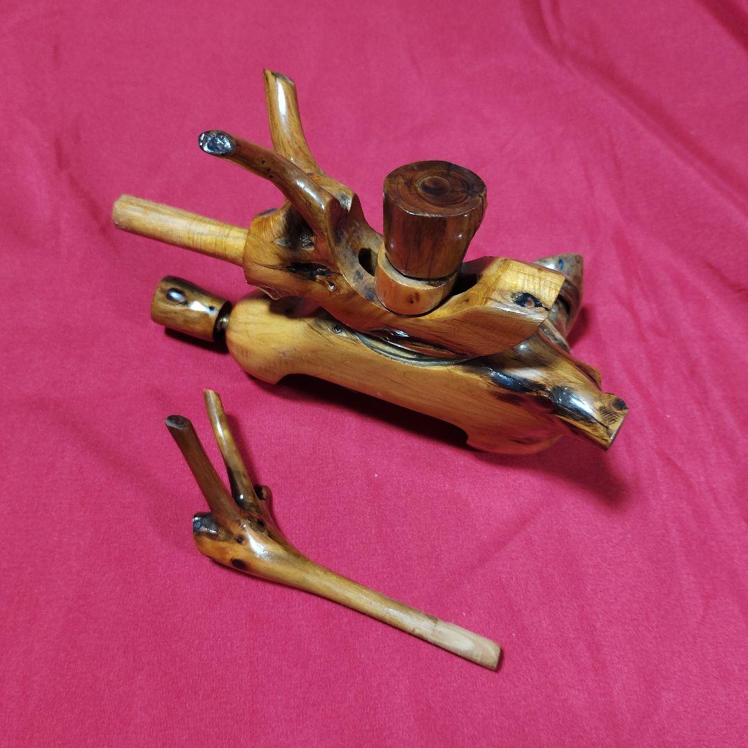 ヘラブナ釣り万力・杜松 万力・杜松竿枕・オーダ一制作一点物希少です・240