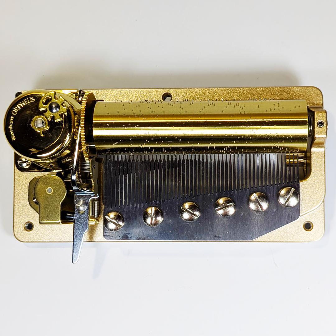 サンキョー製50弁オルゴール My Memory ムーブメント単体