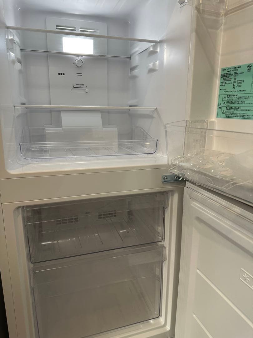 ハイアール　Haier 一人暮らし用　2ドア冷蔵庫　121L JR-NF121B