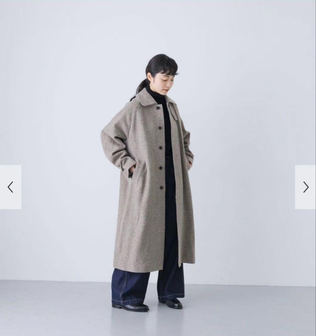 L新品タグ付　かぐれ　ユニセックス　Wool bal coat アーバンリサーチ
