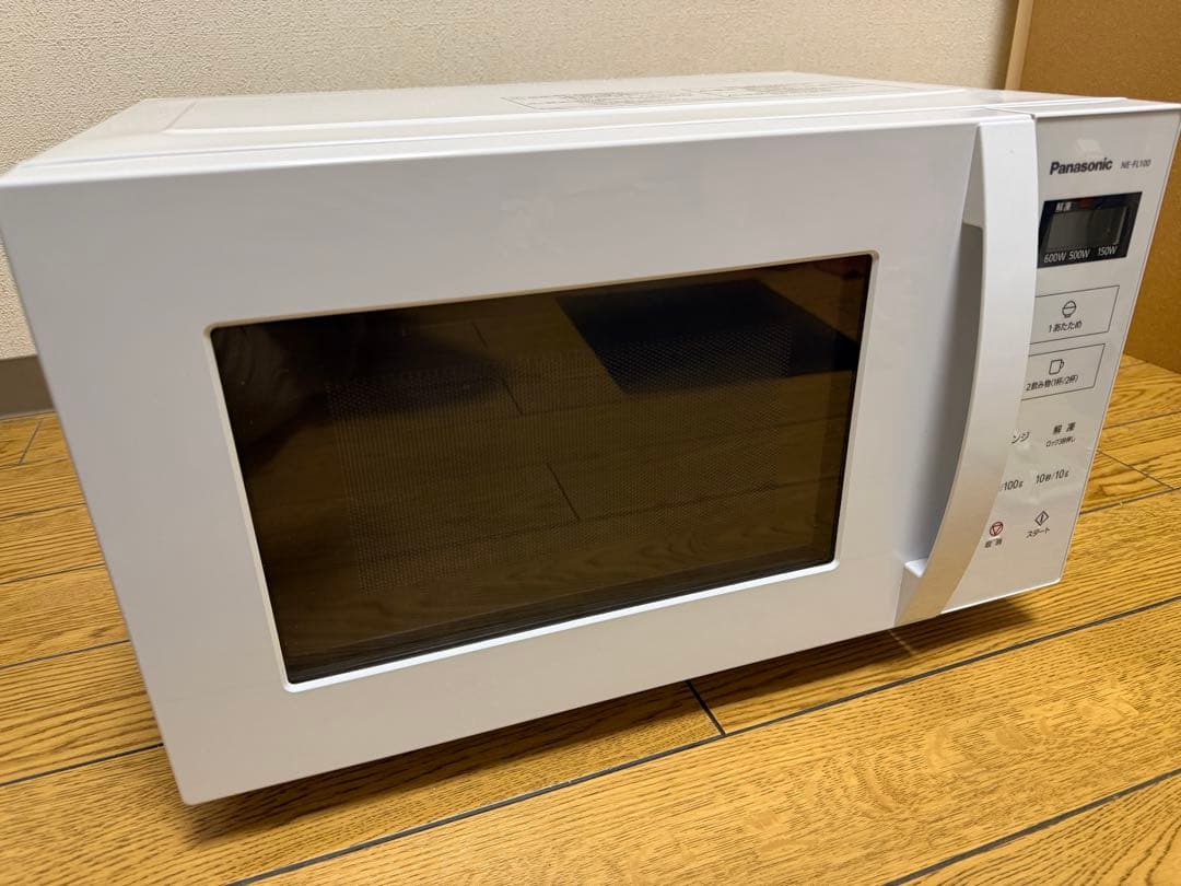 パナソニック 2021年製 NE-FL100 フラット電子レンジ