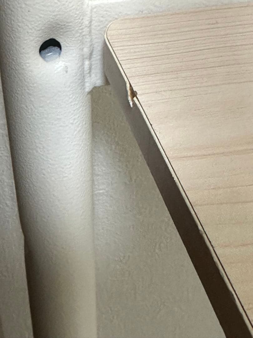 東京取引限定ロフトベッド 200cm高 ハイタイプ パシングルベッドデスク付き