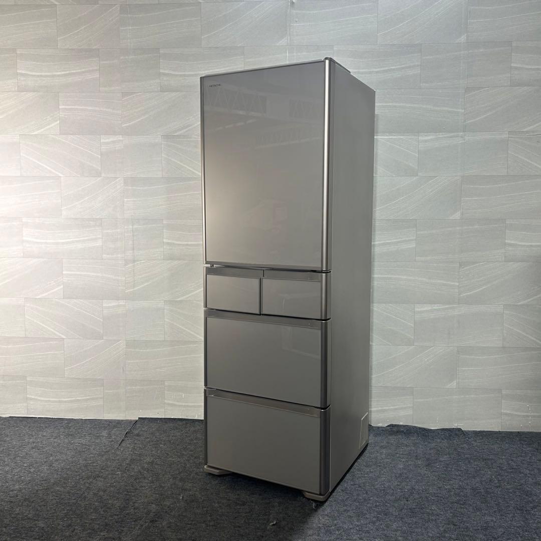 HITACHI 日立 大型冷蔵庫 401L 5ドア R-S40J d3958