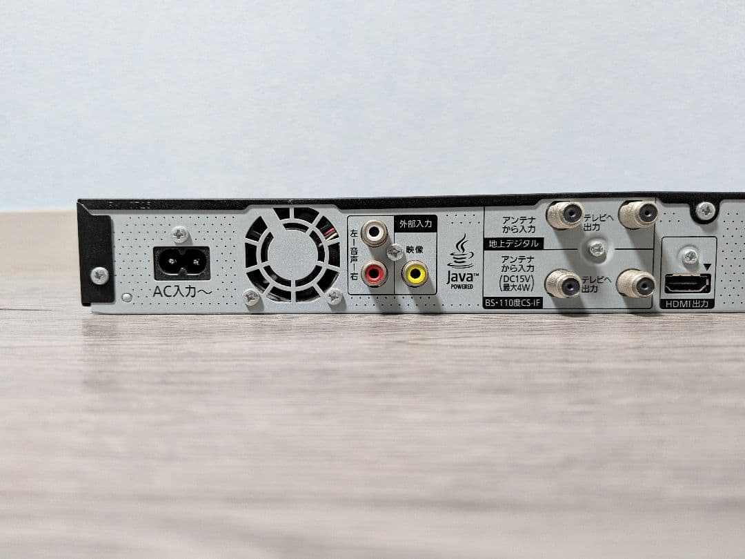 パナソニック ブルーレイレコーダー DIGA DMR-BWT560 2番組録画