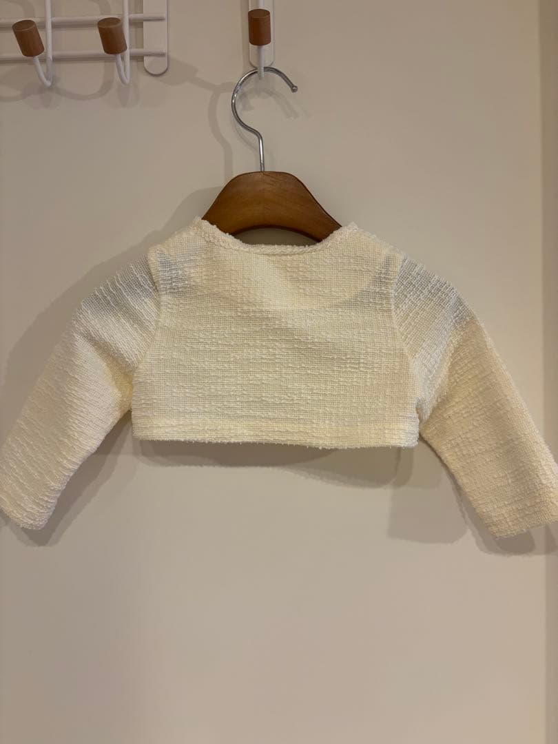 ✴︎美品✴︎ DRESCCO ベビードレス&ボレロ 80cm(2号)ホワイト