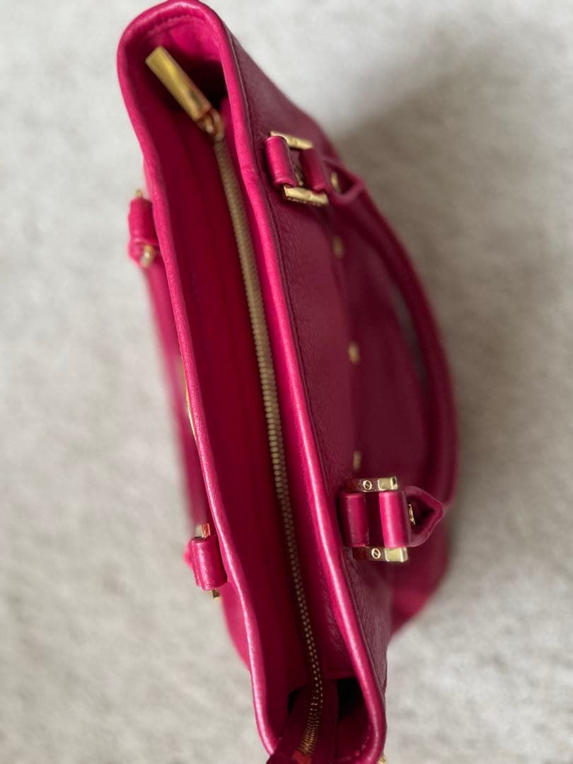 TORY BURCH トリーバーチ ハンドバッグ　ショルダーバッグ　ピンク