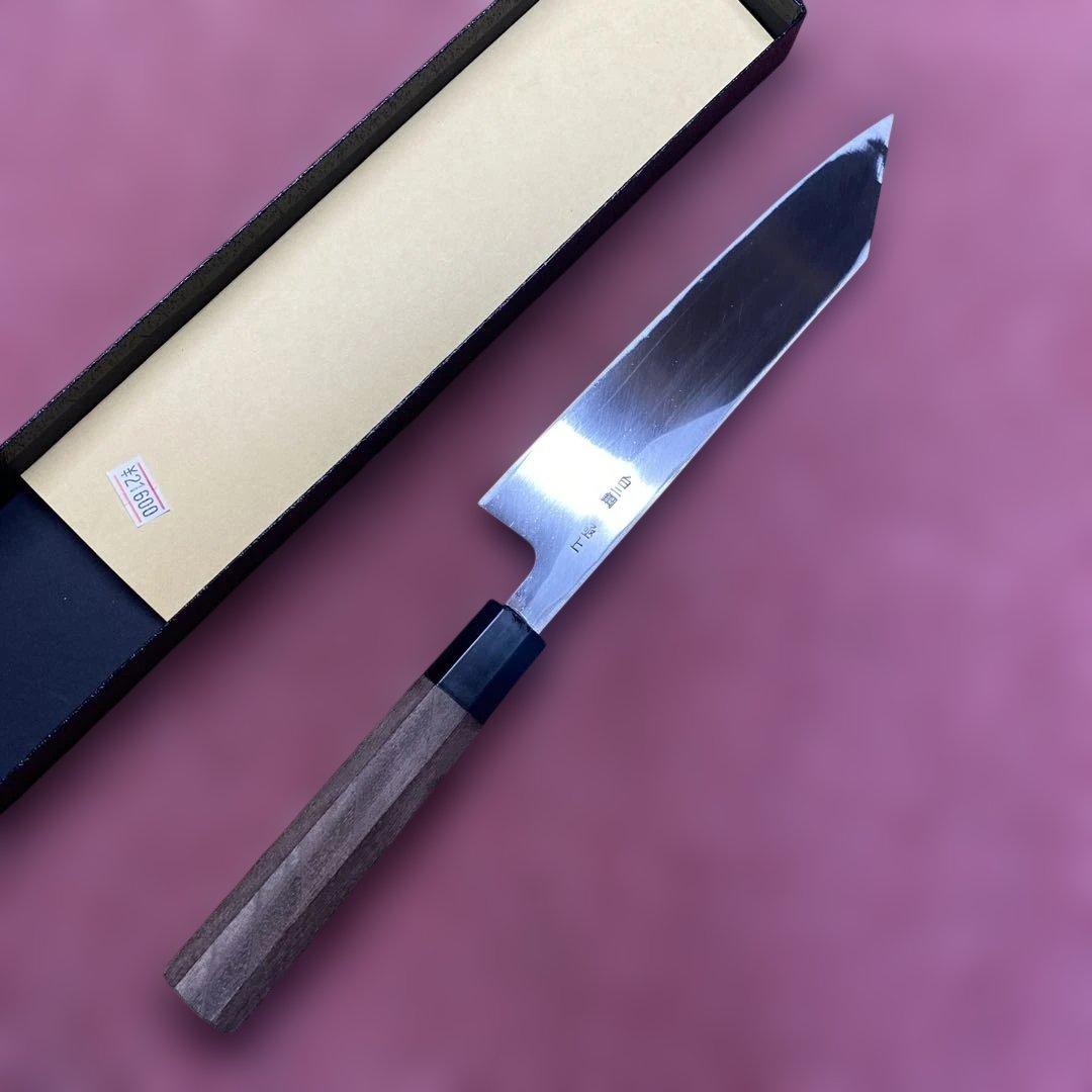 白ニ鋼　切付型特製万能和包丁　180㎜ 6寸