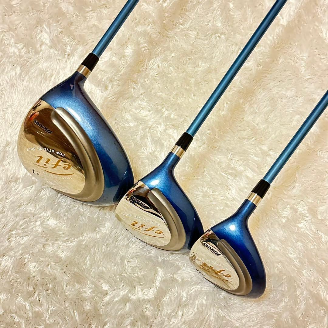 MIZUNO✨ efil✨レディースゴルフクラブセット✨初心者✨キャディバッグ付