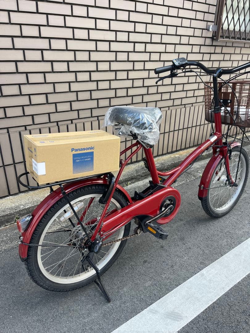新品バッテリー8.9ahミニパナソニック電動アシスト自転車