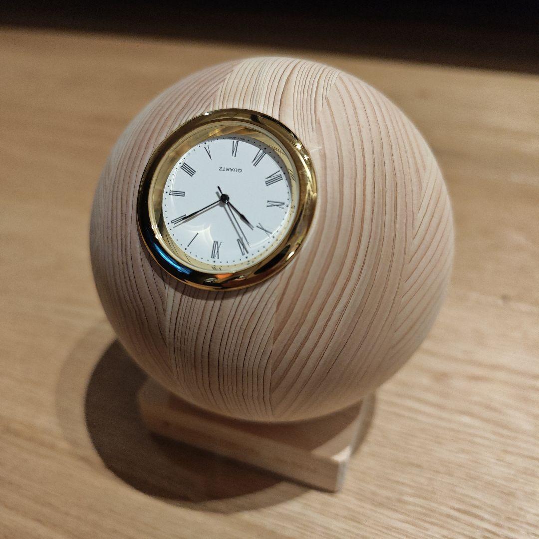 【新品】住友林業限定 HACOO 球形 置時計【外箱付】